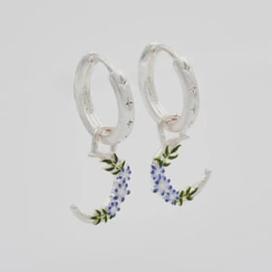 Image of Fable Enamel Nightshade Huggies