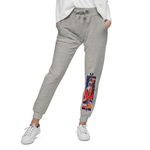 Image of “Manifest” fleece sweatpants