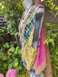 Image 7 of Mykonos sari jewel oversized waistcoat / top 10-18