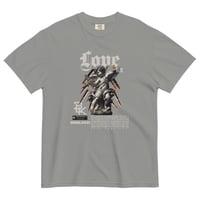 Image 2 of LOVE & HATE Unisex garment-dyed heavyweight t-shirt