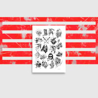 Image 4 of Jason Scarr - Hand Drawn Flash Print