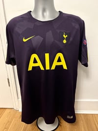 Image 2 of Tottenham Hotspur “DEMBÉLÉ 19” 2017/18 Third Shirt + UCL patches, L