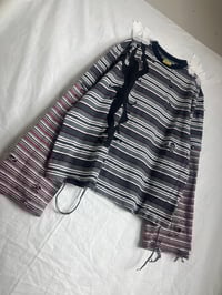 Image 2 of STRIPED JESTER TOP 2