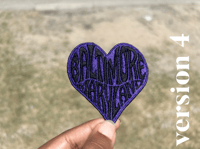Image 5 of Baltimore Maryland Heart Patch / Custom Colors
