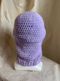 Image 3 of Lilac Face Balaclava
