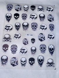Skull stickers
