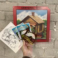 Grateful Dead – Terrapin Station - First Press LP with promo items. 