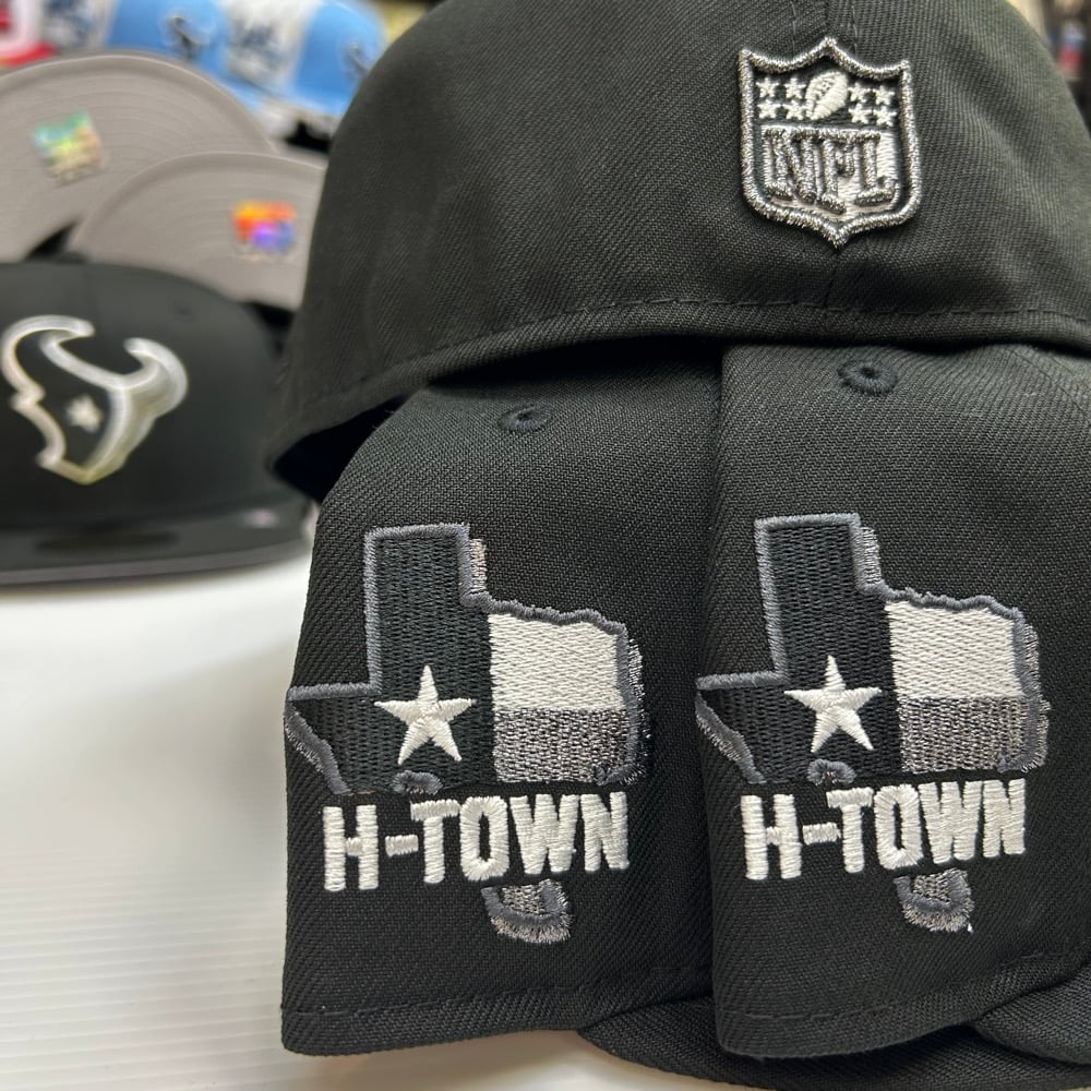 New Era 59Fifty Black/ Metallic Pewter | Bigg City Cap Zone