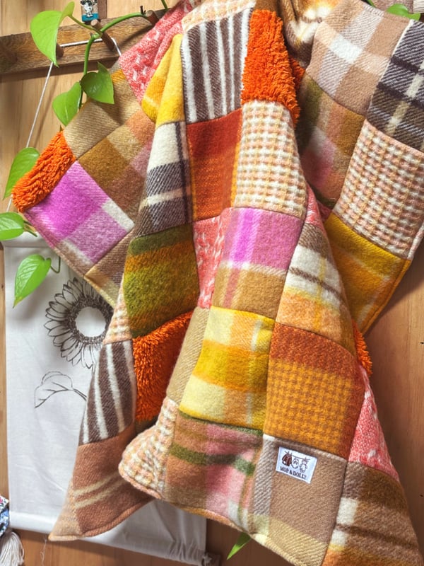 Image of Clove Patchwork Blanket