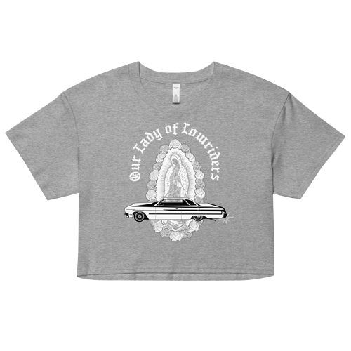 Image of Our Lady of Lowriders Women’s crop top