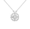 Solace Magnetic Clover/Heart Necklace