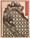 Spirited Away Roller Coaster Block Print