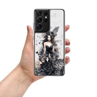 Image 18 of Dark Fairy and Flowers Goth Inspired Mystical Fantasy Clear Case for Samsung®