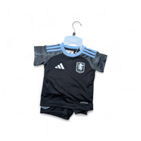 Aston Villa 2025-26 Away Football Mini Kit