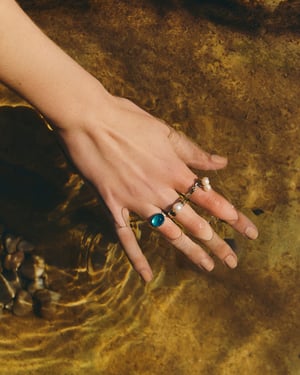 Image of LOWOOL -  Dew Silver Ring