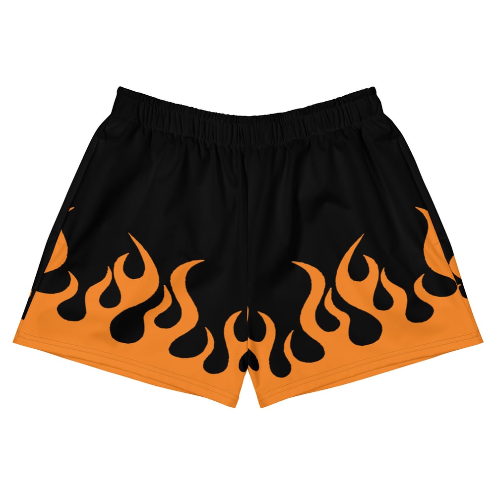 90s flame athletic Shorts