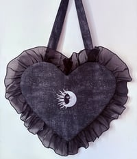 Image 2 of 🌙 Luna Veil Heart Tote