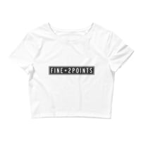 Fine + 2 Points Women’s Crop Tee