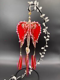 Image 1 of 3d Victorian Angel Wing Dreamcatcher