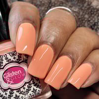 Image 3 of Glisten & Glow Peach Rings