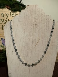 Image 2 of Green Rutilated Quartz Chain
