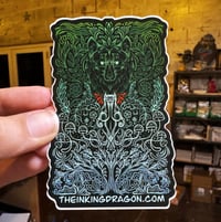 Life to Death Wolf Sticker