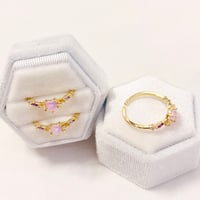 Image 2 of Purple Heart Bow Ring