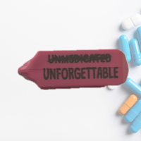 UNFORGETTABLE ( NOT UNMEDICATED) TAGS