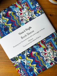 Image 1 of Padded Book Sleeve Liberty Orleans Tana Lawn