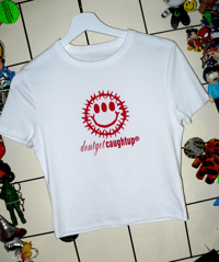 Image 1 of Smiley baby tee - white 