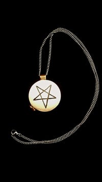 Image 1 of INVERTED PENTAGRAM LOCKET