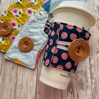 Image 5 of “Pick Your Cozy” Quilted Hot/Cold Cup Cozy