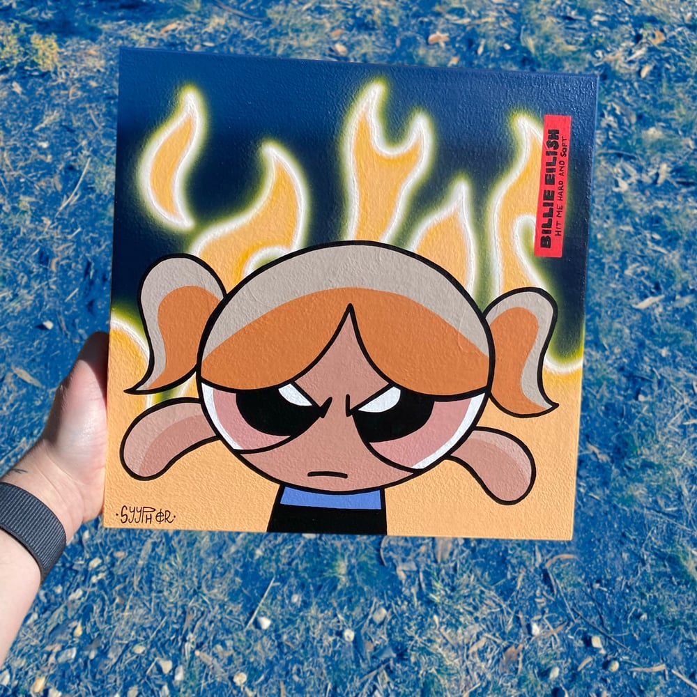 “HIT ME HARD AND SOFT” Original Artwork