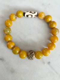 Fortitude Agate Stretch Bracelet 