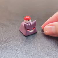Image 2 of Purple Ghost Type Ceramic Keycap