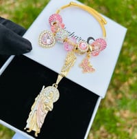 Image 1 of Mini San Juditas  Gold set