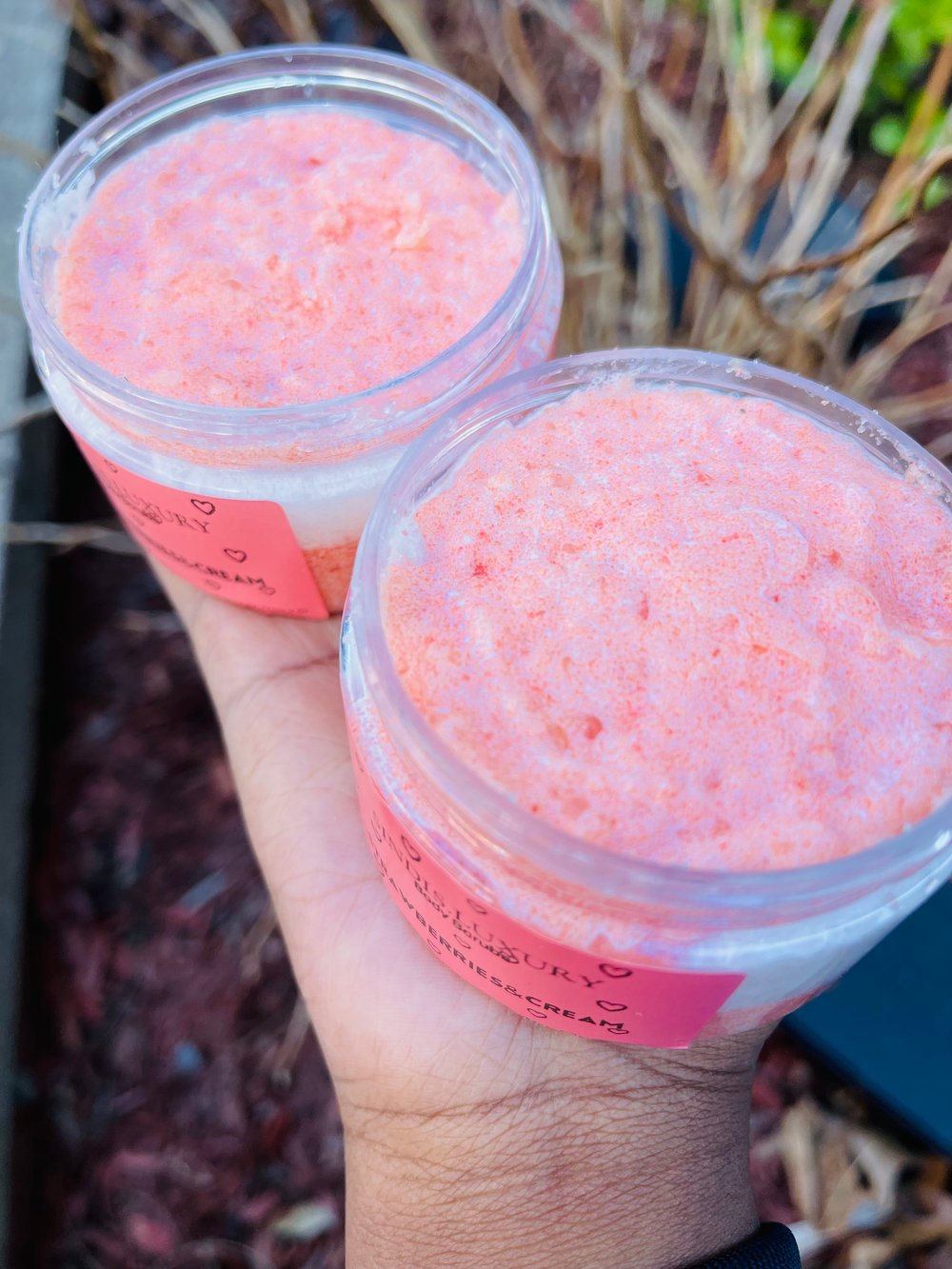 Image of Strawberries and Cream Body Scrub 