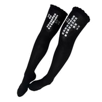 Image 1 of black shrine socks