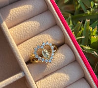 adjustable Virgin Mary ring 