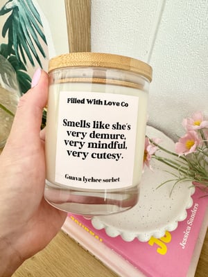 Image of CUSTOM MESSAGE CANDLE