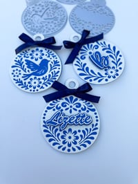 Image 1 of 2025 Talavera Ornament Metal Diecut VERSION