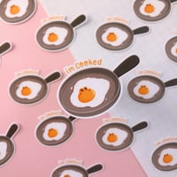 i’m cooked Sticker