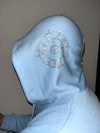 Image 3 of SKY BLUE WWR ZIP UP HOODIE 