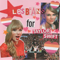lesbians 4 ts print or sticker