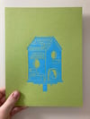 'I'd Live There 3' Blockprint (Limited)