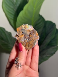 Image 1 of NATURAL RAINBOW IRIDESCENT CUBIC FLUORITE -CHINA- P