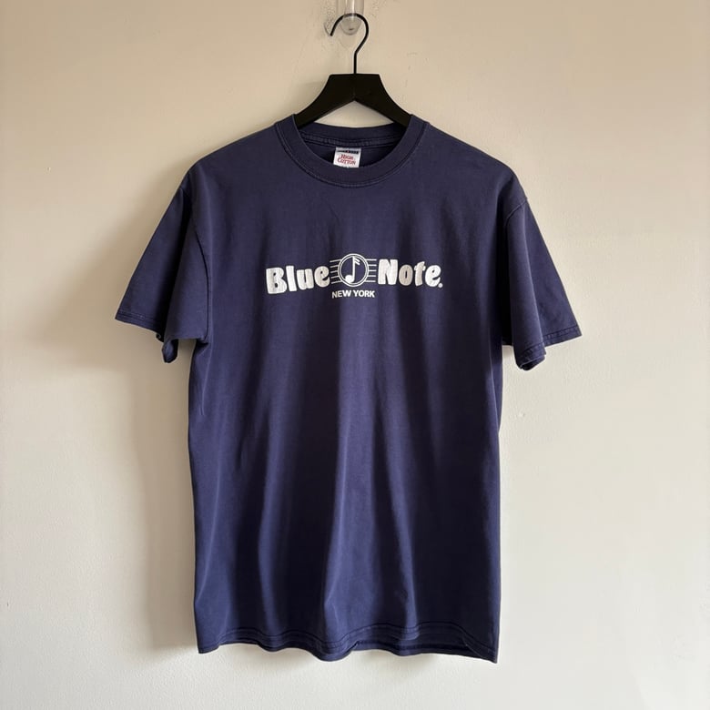 Image of Blue Note New York T-Shirt (Navy/White)