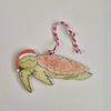 Wooden Turtle Decoration