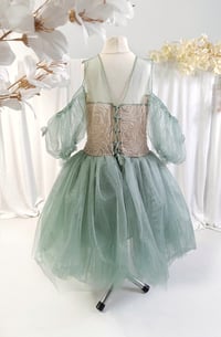 Image 3 of Tulle princess dress for photo shoots | Elvina girl - size 140 | photo props 