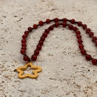 Image 1 of Carnelian Star Necklace